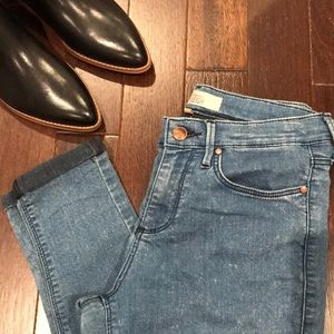 Topshop Moto Leigh stretch Skinny Jeans